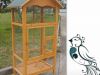 Voliera in legno NUOVA - Spedizione GRATIS