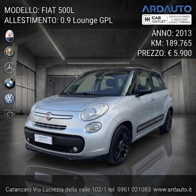 Fiat 500 L 0.9 Lounge Gpl 105 cv