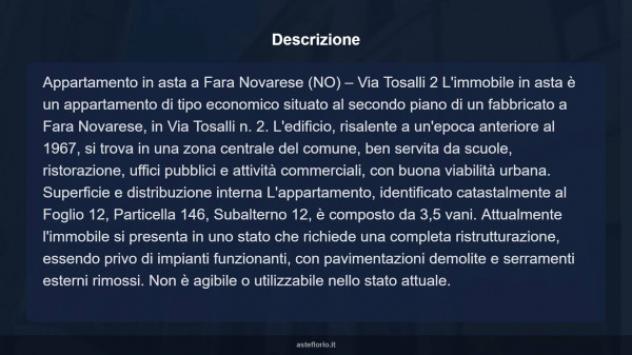 Immobile in asta di 53 m² in vendita a Fara Novarese - Foto 12