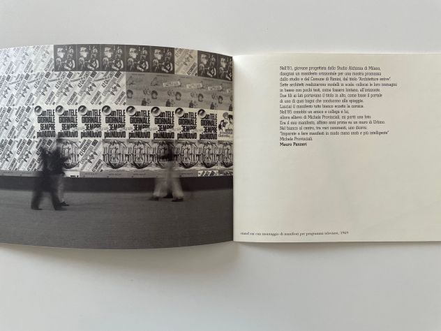 Catalogo mostra “Antipasti”, Michele Provinciali, AIAP edizioni, 1999 - Foto 3