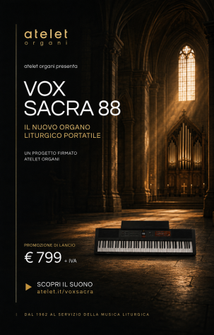 Organo Liturgico Portatile atelet organi Vox Sacra 88 - PROMO 799€ + IVA - Foto 7