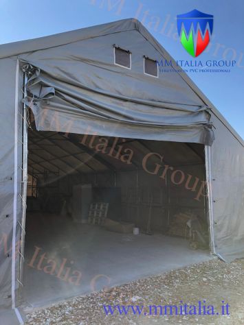 Tendoni per magazzino e deposito 9 x 40 x 5,38 mt a Latina - Foto 6
