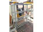 scaffalatura zincata a 4 mensole usata
