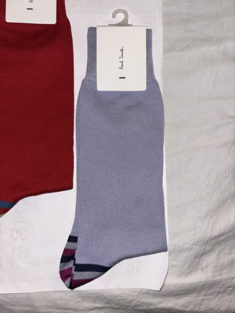 3 PAIA DI CALZE NUOVE DA UOMO LEGGERE FIRMATE ORIGINALI”PAUL SMITH”MADE IN ITALY - Foto 6