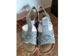 Sandali donna NUOVI n 40 colore grigio
