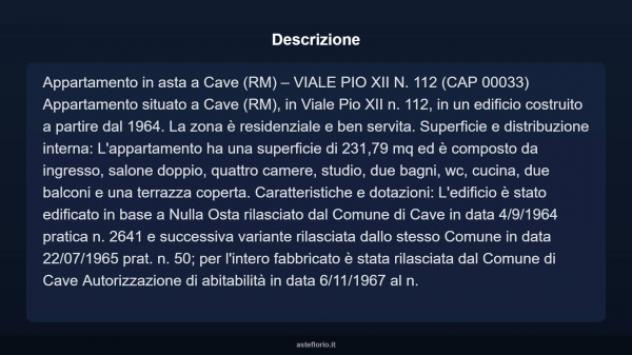 Immobile in asta di 231 m² in vendita a Cave - Foto 10