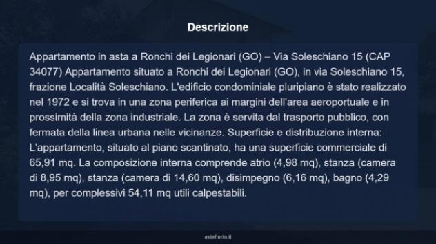 Immobile in asta di 65 m² in vendita a Ronchi dei Legionari - Foto 15