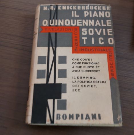 Kniknickerbocker Piano Quinquennale Sovietico Bompiani