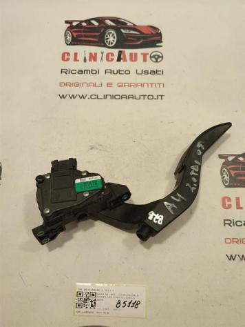 PEDALE ACCELERATORE AUDI A4 Berlina (8E) 8E1721523C BRB (0407) - Foto 4