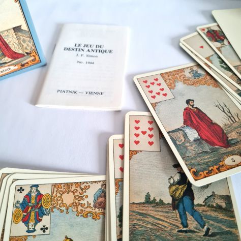 Oracle "Le Jeu du Destin Antique" di J.F.Simon 1986 di Piatnik Wien - Foto 3