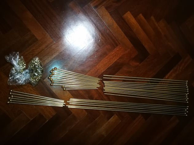 Bacchetta ASTINA ESTENSIBILE per Tende Oro con POMELLO