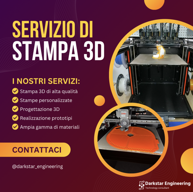 Progettazione e Stampa 3D su Misura