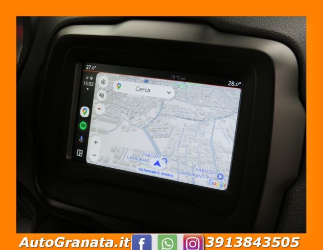 Jeep Renegade 1.6 Mjt Limited 130cv CarPlay+Android+Retroc. - Foto 8