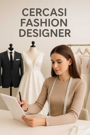 Cerchiamo una Commessa con Passione per il Fashion Design!  Atelier S