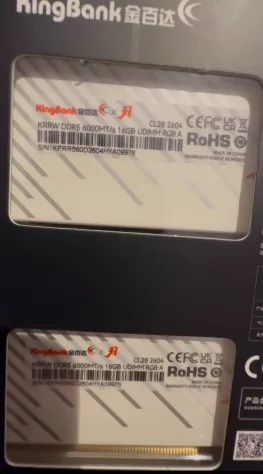 KingBank DDR5 6000 RGB 32GB Kit 16GBx2 - Foto 2