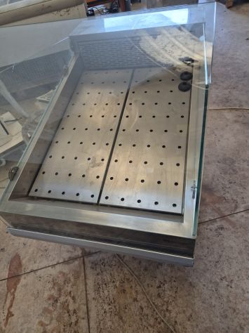 ESPOSITORE INOX PESCE FRESCO USATO - Foto 3