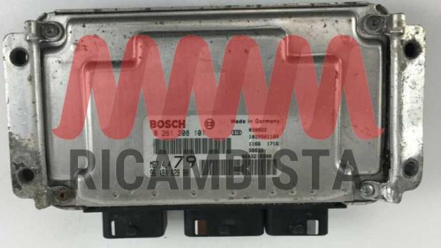 02612080101 9648482980 Peugeot 206 1.6 centralina motore Bosch