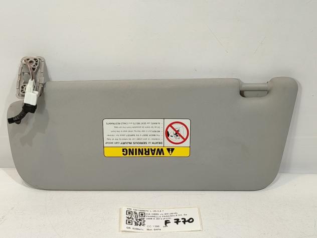 PARASOLE ALETTA LATO PASSEGGERO KIA Cee'd Sporty Wagon 13C1229273 G4FA (07) - Foto 2