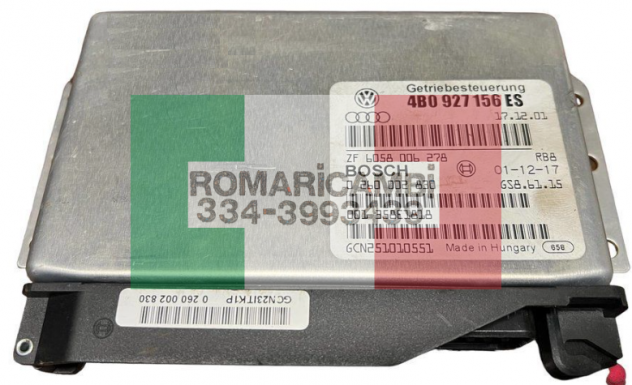 4B0927156ES Audi A6 Allroad centralina cambio Euro 229