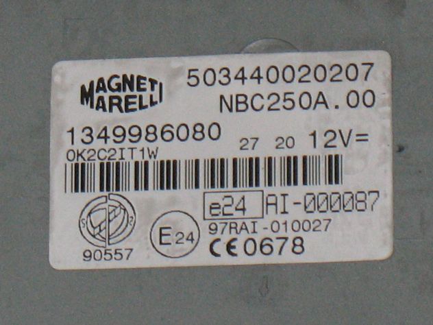0281012490 KIT ECU DUCATO 3.0 EDC16C39-5.A7 551980170 1349986080 1349511080 - Foto 3