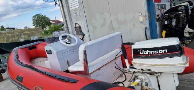 Gommone Lomac c4000 con motore Evinrude 25 35 cv - Foto 3