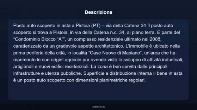 Immobile in asta di 15 m² in vendita a Pistoia - Foto 3