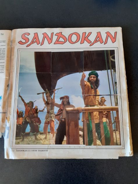 ALBUM FIGURINE SANDOKAN COMPLETO - Foto 2