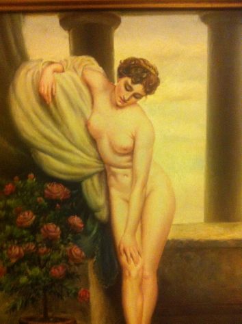 Quadro olio su tavola - Foto 3