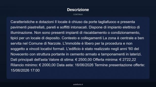 Immobile in asta di 7 m² in vendita a Narzole - Foto 9