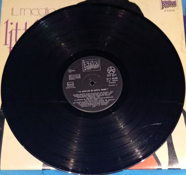 Vinile 33 giri Il meglio di Little Tony - Foto 2