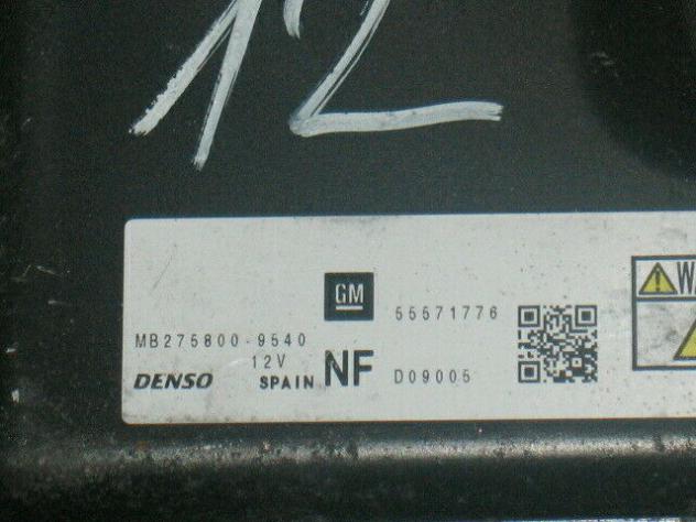 55571776 ECU ASTRA ZAFIRA 1.7 CDTI Z17DTJ 55571776 98003171 6237235 - Foto 2