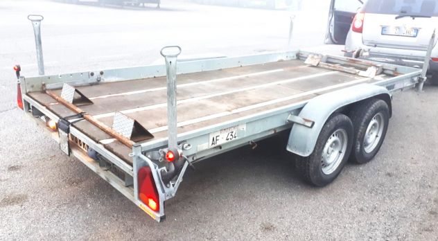 Rimorchio a pianale ribassato Thule ELLEBI F 042 TUP - Foto 3