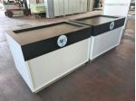 2 mobili in legno per fiera usati