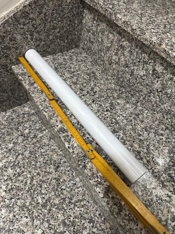 Pellicola wrapping bianca 50 cm di larghezza nuova - Foto 4