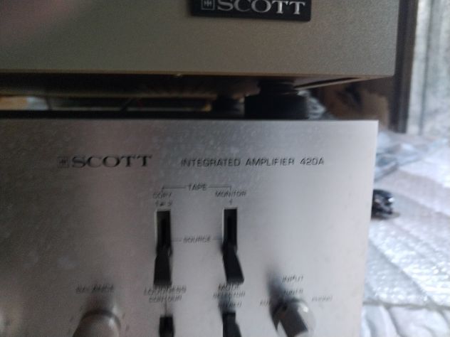 Amplificatore Scott 420A + giradischi Scott - Foto 8