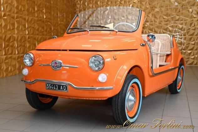 FIAT 500 F110 SPIAGGINA TOTALMENTE RESTAURATA TARGHE ORIGIN rif. 21359696