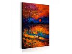 Quadro Nella Foresta Rossa 60x90 E 80x120 ARREDALACASA