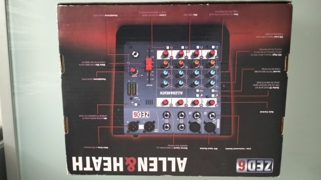 Mixer Allen &Heath zed6 - Foto 2
