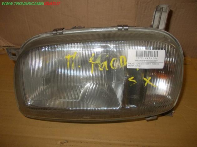 PROIETTORE S.(-03/97) NISSAN MICRA (K11E)  Parti elettriche  Fanaleria  Proiettori  Proiettore ant.