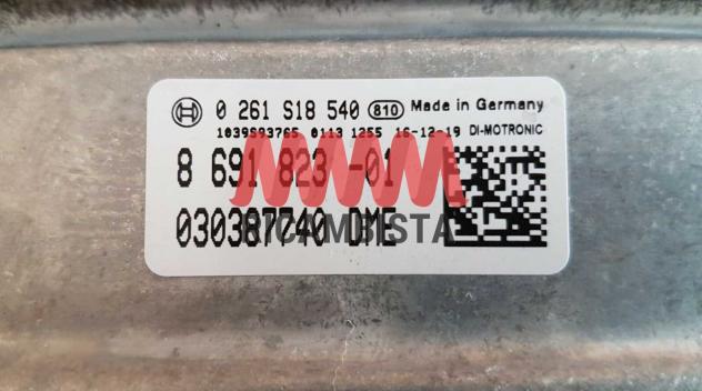 0261S18540 BMW F30 330e 2.0 ibrida centralina motore Bosch - Foto 2
