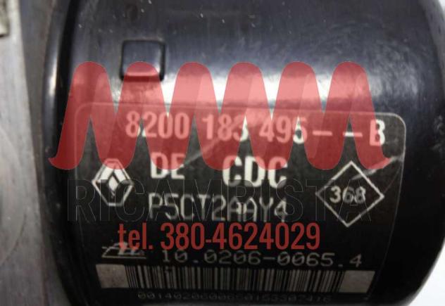 10.0206-0065.4 Renault Laguna centralina gruppo pompa ABS
