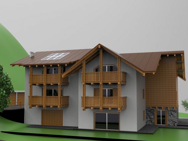 Lotto edificabile con porgetto approvato per 5 appartamenti