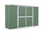 Box in Acciaio Zincato Casetta da Giardino in Lamiera 3.07 x 1.00 m x h1.92 &hellip;