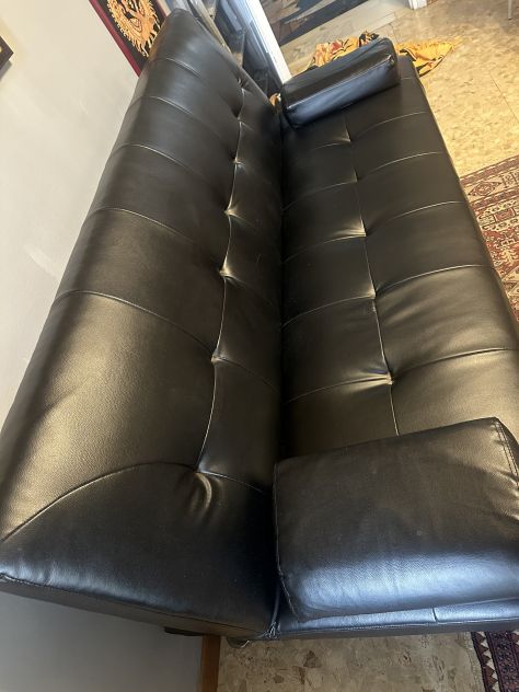 DIVANO LETTO ECOPELLE - Foto 3