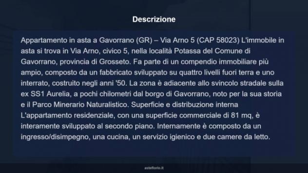Immobile in asta di 81 m² in vendita a Gavorrano - Foto 18