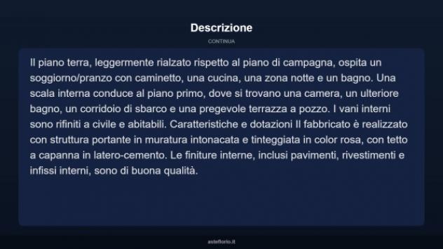 Immobile in asta di 133 m² con più di 5 locali in vendita a Lisciano Niccone - Foto 17