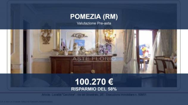 Immobile in asta di 130 m² con più di 5 locali e box auto in vendita a Pomezia