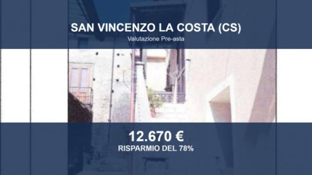 Immobile in asta di 121 m² in vendita a San Vincenzo la Costa
