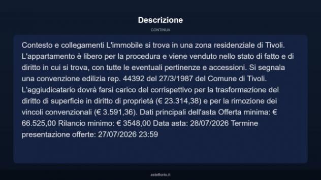 Immobile in asta di 85 m² in vendita a Tivoli - Foto 6