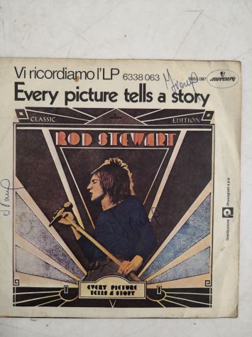 Disco Vinile 45 giri di Rod Stewart - "Reason to Believe", originale del 1971. - Foto 3